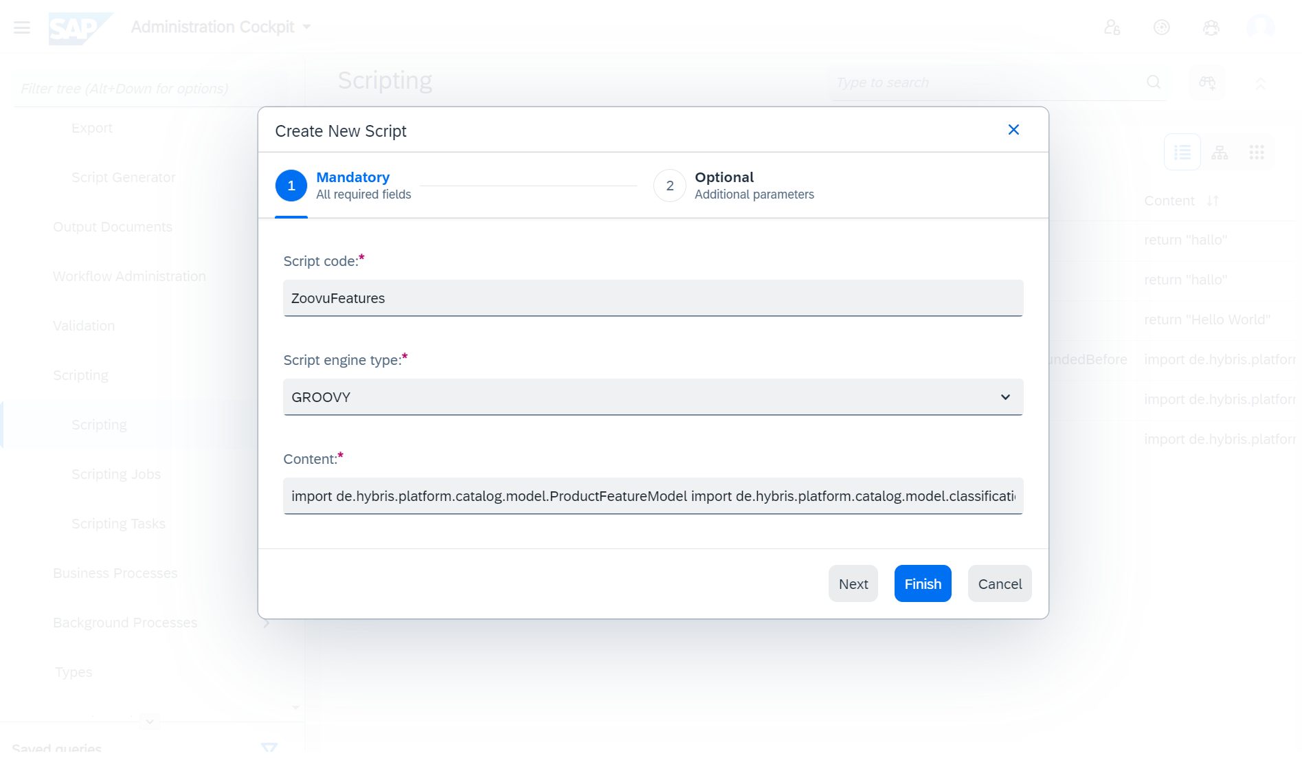 SAP Commerce (Hybris) - setup for Zoovu integration | Knowledge Base