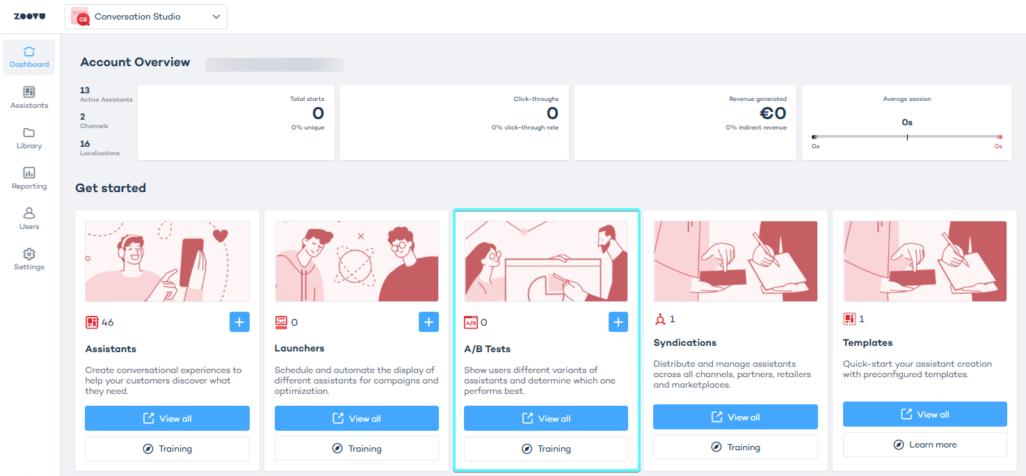 A/B testing