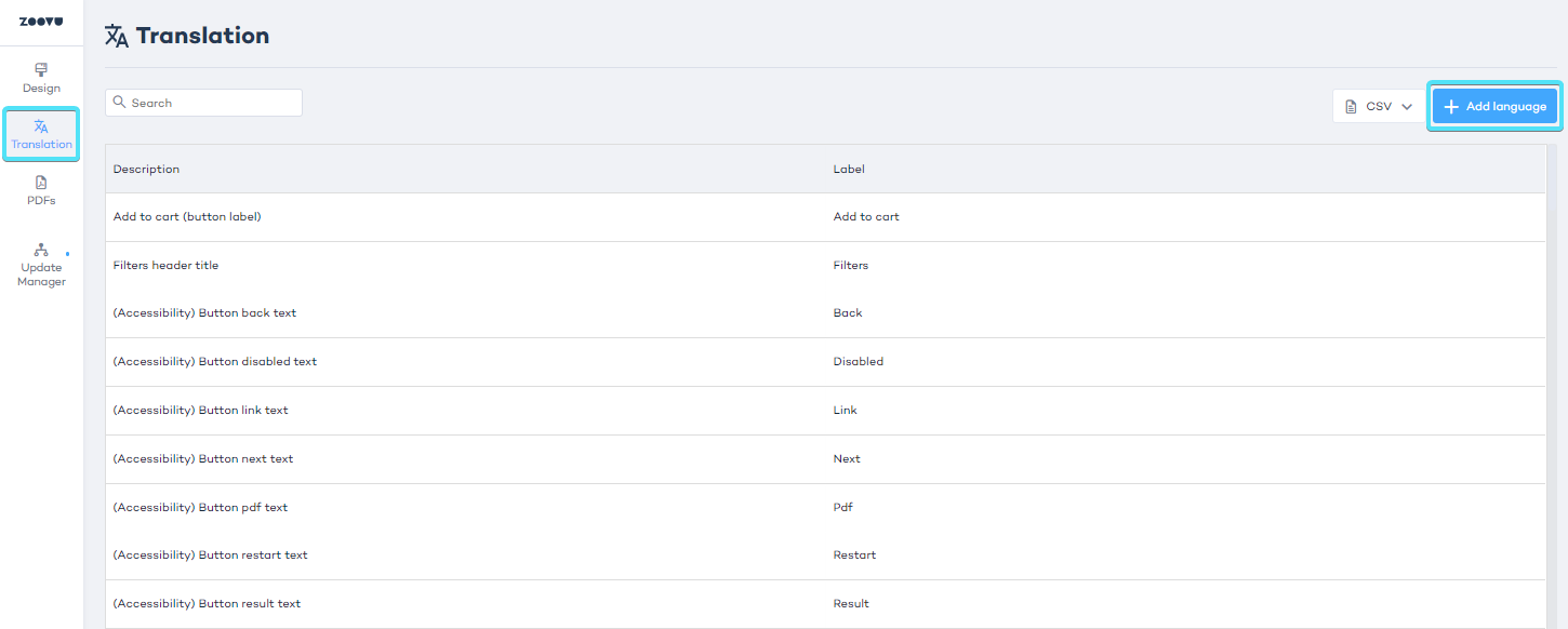 Add new language