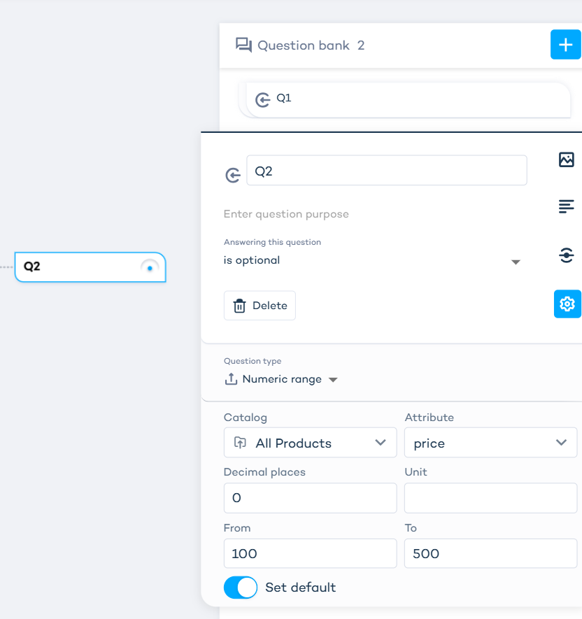 Data-driven questions