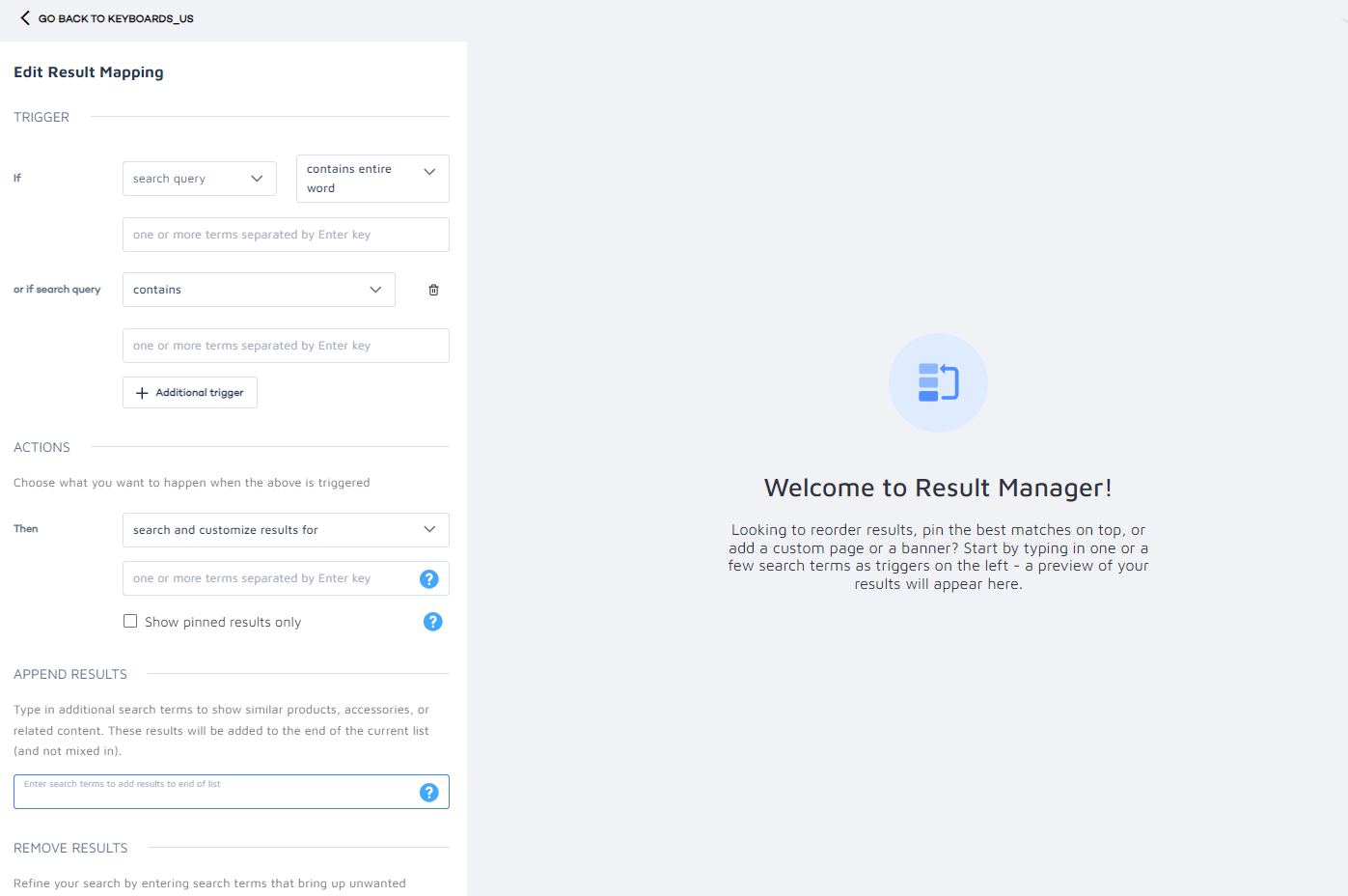 Result Manager