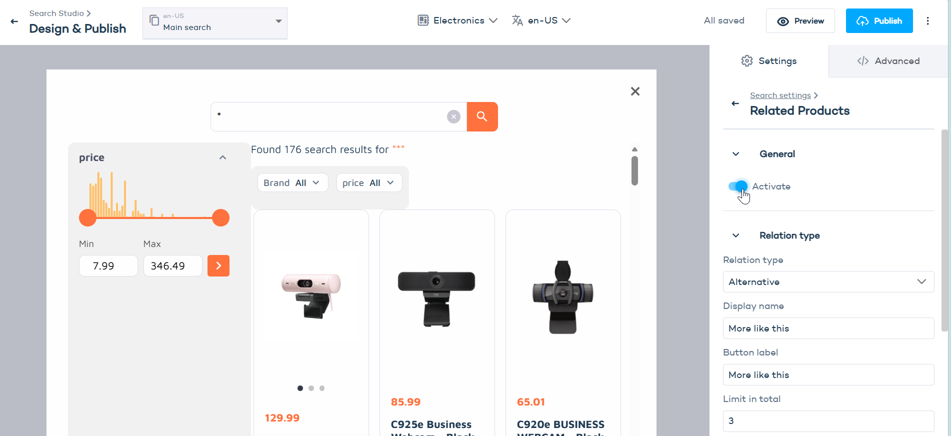 Search Designer