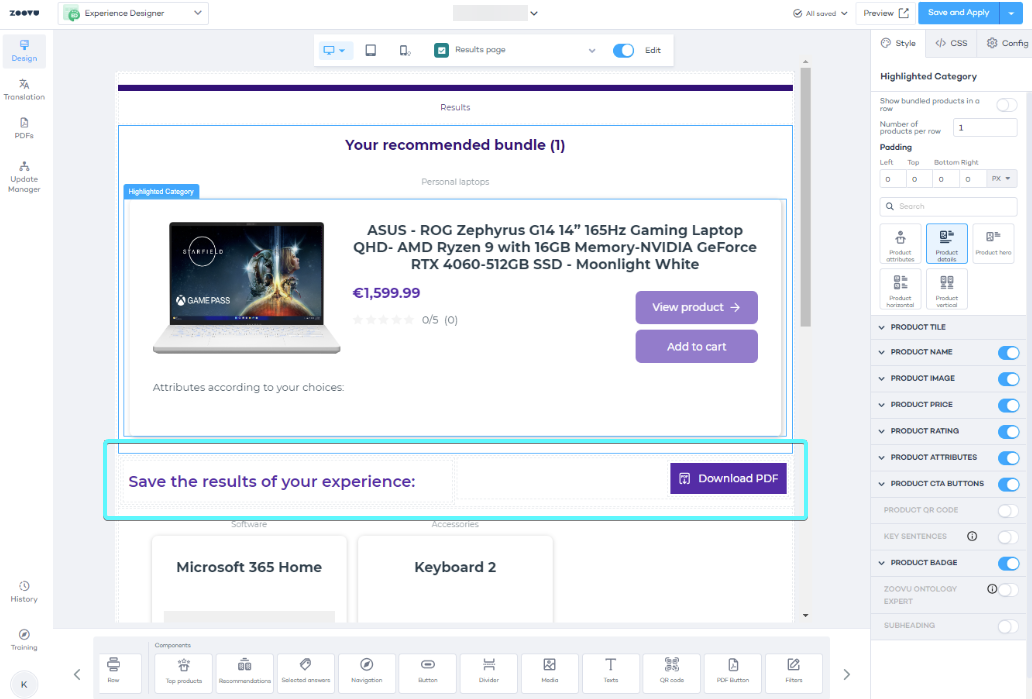 Recommendations
