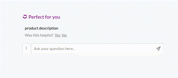 Voice interaction in Zoe